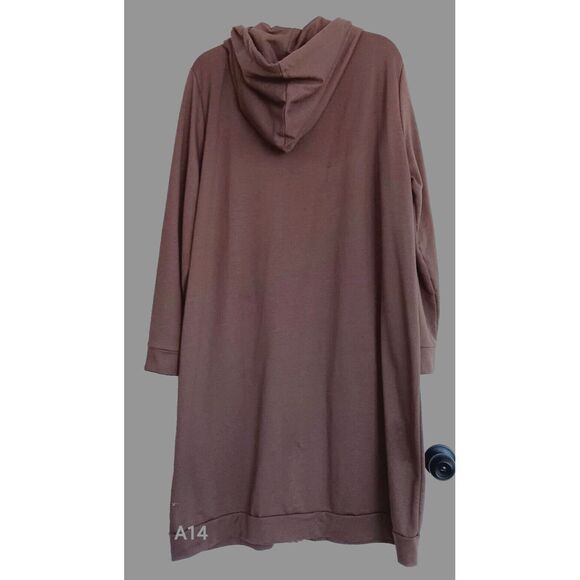 GRACE KARIN Women's Long Hoodie Casual Pockets Zip up Tunic Sweatshirt 2XL - Picture 12 of 12